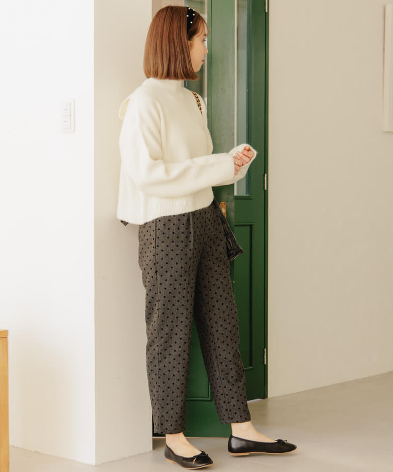 flocky ribbon pants～ﾌﾛｯｷｰﾘﾎﾞﾝﾊﾟﾝﾂ | flower／フラワー公式通販