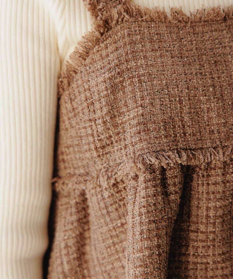 fluffy tweed bustier～ﾌﾗｯﾌｨﾂｲｰﾄﾞﾋﾞｽﾁｪ | flower／フラワー公式通販
