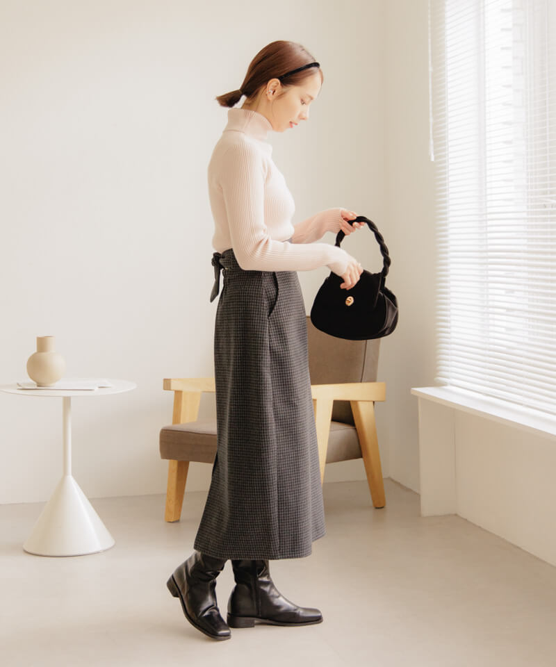 OUTLET】back ribbon skirt2～ﾊﾞｯｸﾘﾎﾞﾝｽｶｰﾄ2 | flower／フラワー公式通販