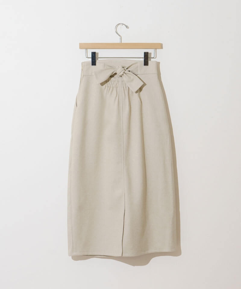 OUTLET】back ribbon skirt2～ﾊﾞｯｸﾘﾎﾞﾝｽｶｰﾄ2 | flower／フラワー
