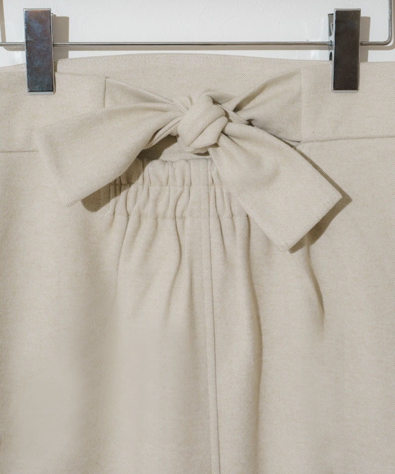 OUTLET】back ribbon skirt2～ﾊﾞｯｸﾘﾎﾞﾝｽｶｰﾄ2 | flower／フラワー公式通販