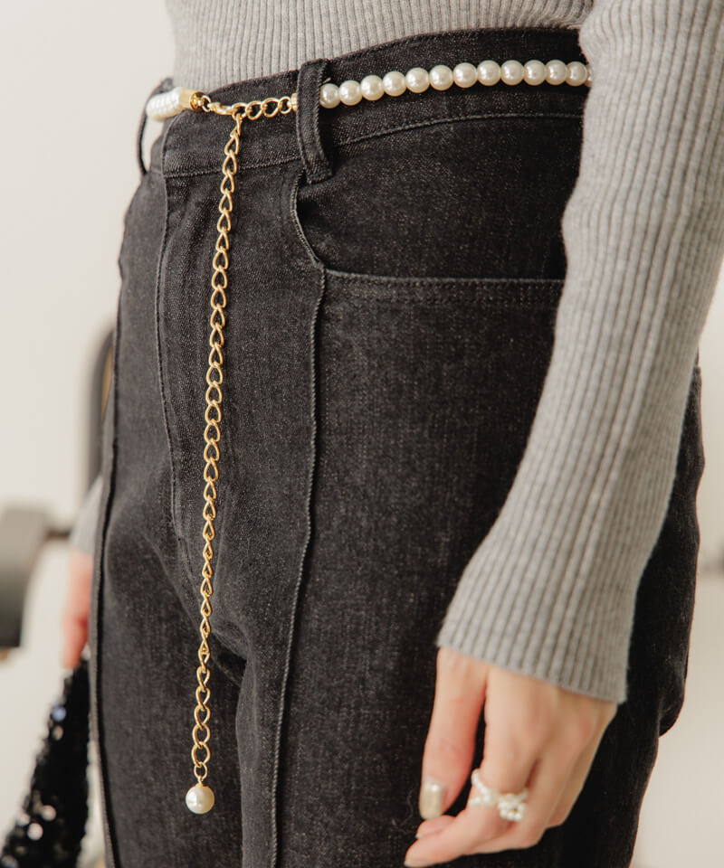 pearly belt～ﾊﾟｰﾘｰﾍﾞﾙﾄ | flower／フラワー公式通販