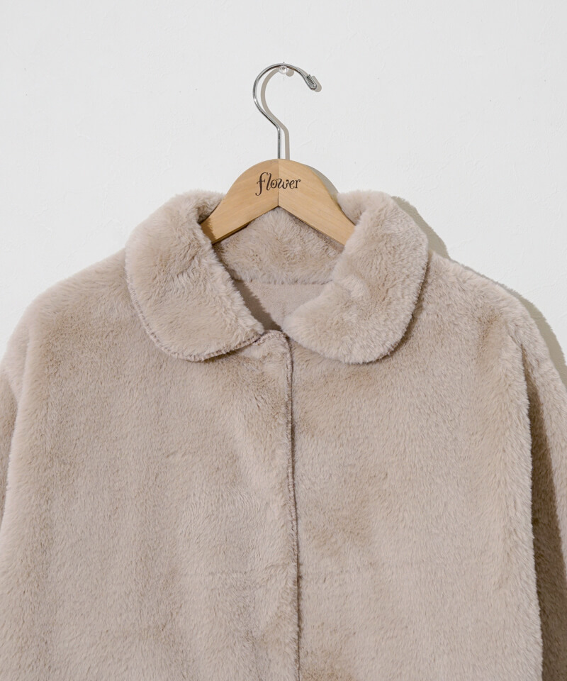 OUTLET】comfy fur coat2～ｺﾝﾌｨｰﾌｧｰｺｰﾄ2 | flower／フラワー公式通販