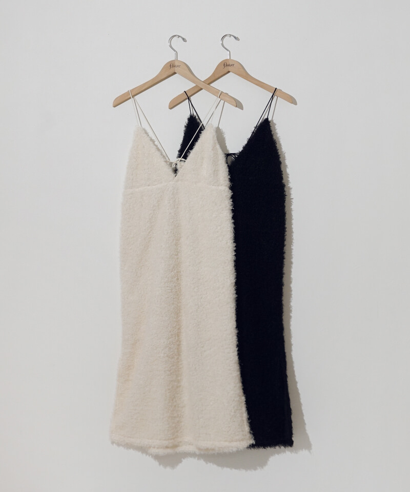 OUTLET】poodle cami onepiece～ﾌﾟｰﾄﾞﾙｷｬﾐﾜﾝﾋﾟｰｽ | flower／フラワー