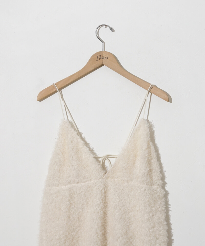 OUTLET】poodle cami onepiece～ﾌﾟｰﾄﾞﾙｷｬﾐﾜﾝﾋﾟｰｽ | flower／フラワー 