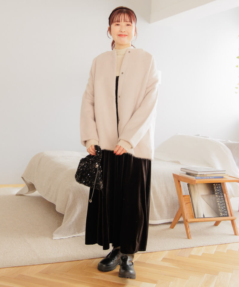 melting velour onepiece～ﾒﾙﾃｨﾝｸﾞﾍﾞﾛｱﾜﾝﾋﾟ-ｽ | flower