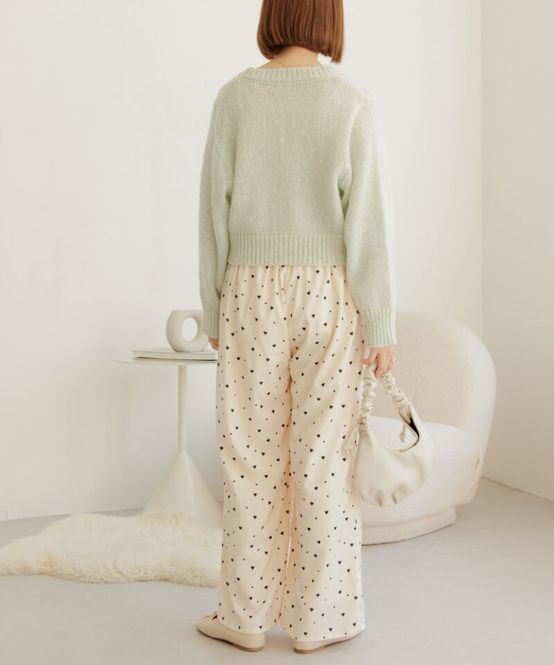 20%OFF】loosely heart pants～ﾙｰｽﾞﾘｰﾊｰﾄﾊﾟﾝﾂ | flower／フラワー公式通販