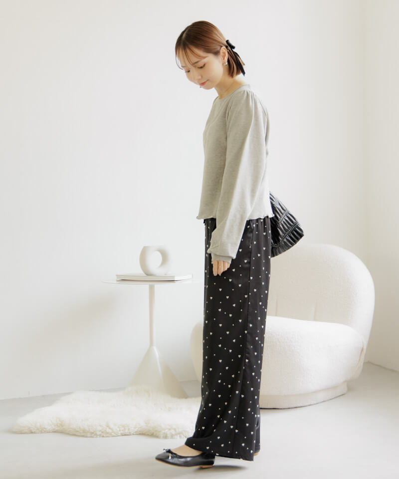 20%OFF】loosely heart pants～ﾙｰｽﾞﾘｰﾊｰﾄﾊﾟﾝﾂ | flower／フラワー公式通販