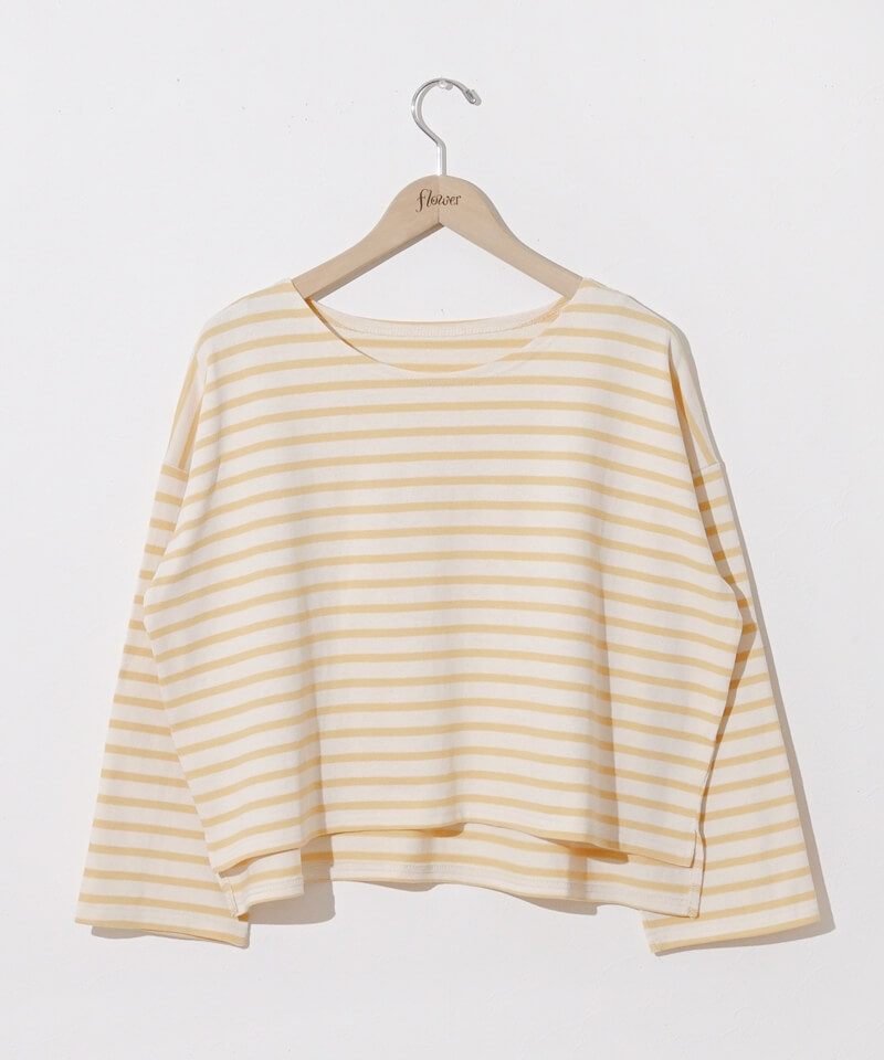 50%OFF】rainbow border top2～ﾚｲﾝﾎﾞｰﾎﾞｰﾀﾞｰﾄｯﾌﾟ2 | flower