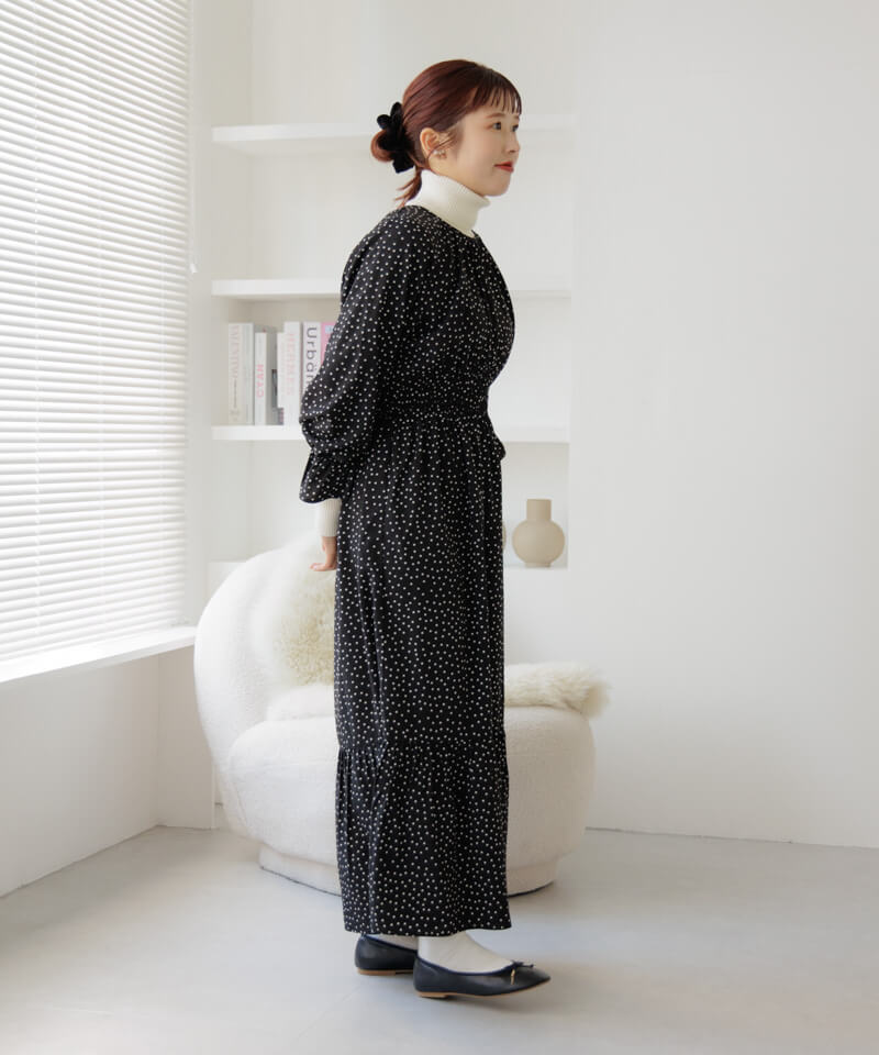 20%OFF】classic dot onepiece～ｸﾗｼｯｸﾄﾞｯﾄﾜﾝﾋﾟｰｽ | flower／フラワー ...