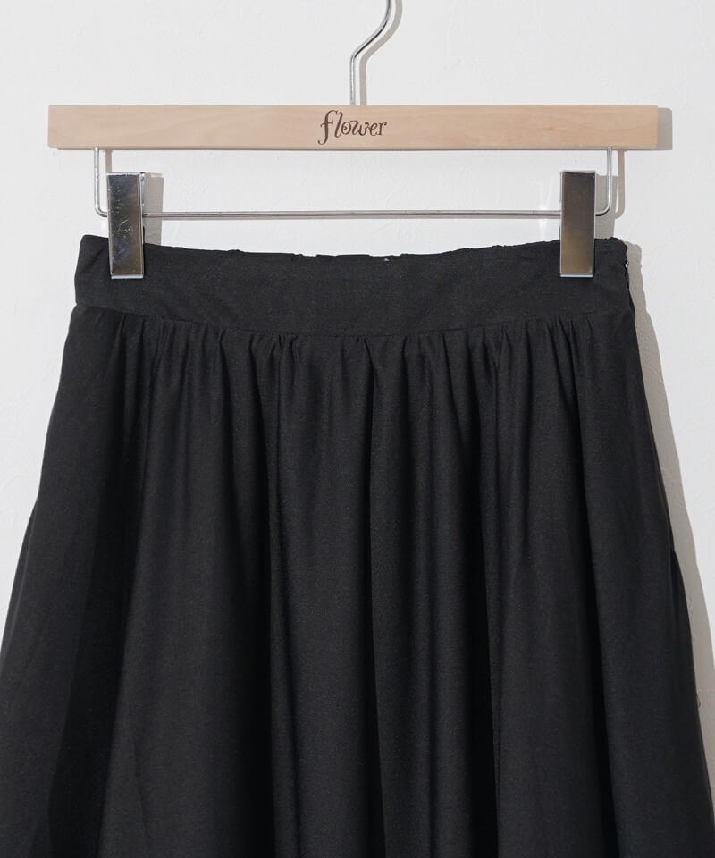 20%OFF】flowing gather skirt～ﾌﾛｰｲﾝｸﾞｷﾞｬｻﾞｰｽｶｰﾄ | flower／フラワー 