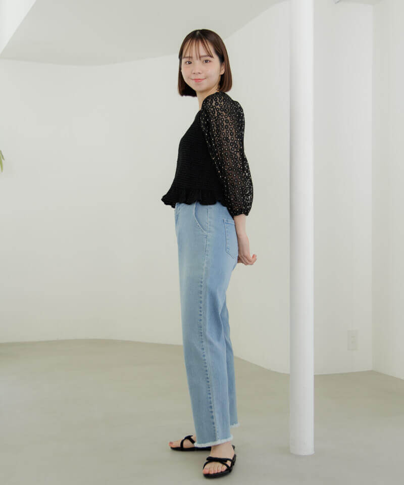 step fringe pants2～ｽﾃｯﾌﾟﾌﾘﾝｼﾞﾊﾟﾝﾂ2 | flower／フラワー公式通販