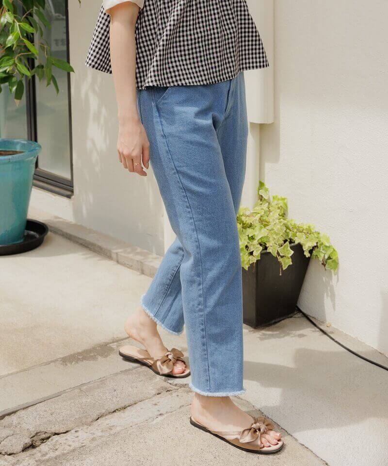 30%OFF】step fringe pants2～ｽﾃｯﾌﾟﾌﾘﾝｼﾞﾊﾟﾝﾂ2 | flower／フラワー公式通販
