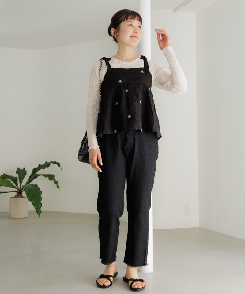 DIA フリンジ ショート パンツ ☆SALE☆WEB限定 フリンジショートパンツ（V223935）|apres les