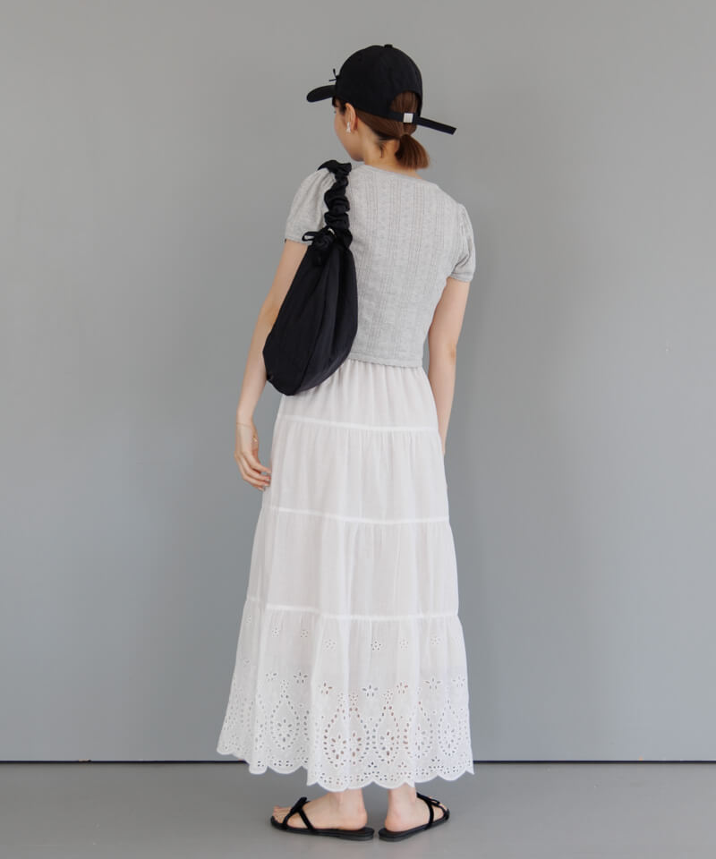 tiered lace skirt～ﾃｨｱｰﾄﾞﾚｰｽｽｶｰﾄ | flower／フラワー公式通販