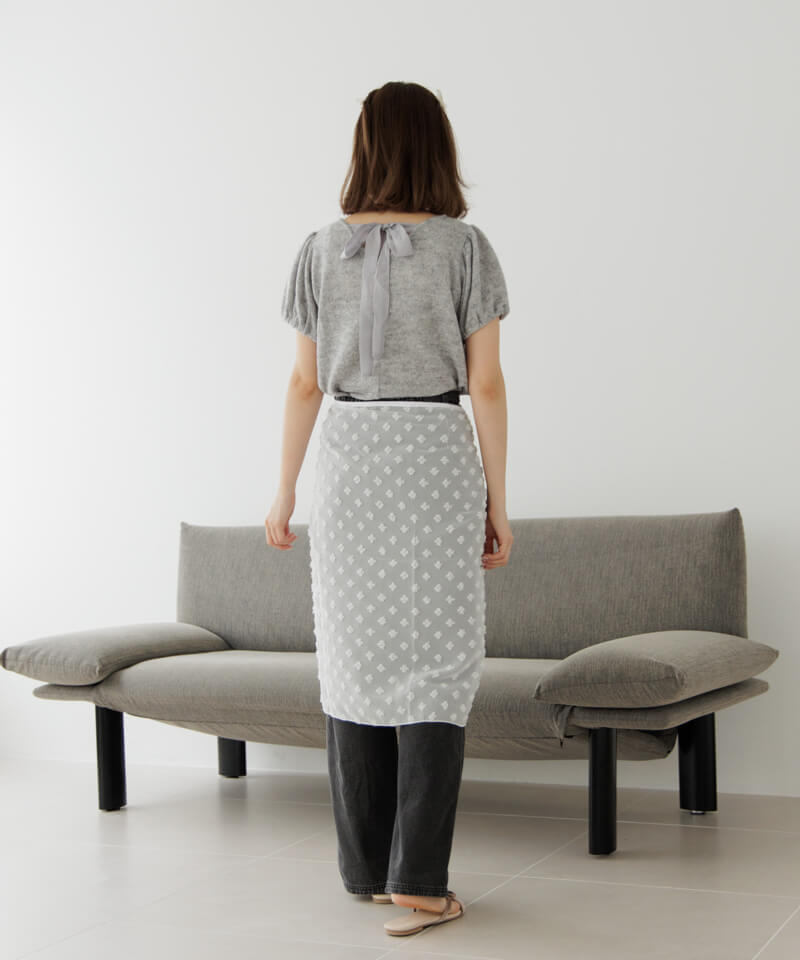 30%OFF】flower wrap skirt～ﾌﾗﾜｰﾗｯﾌﾟｽｶｰﾄ | flower／フラワー