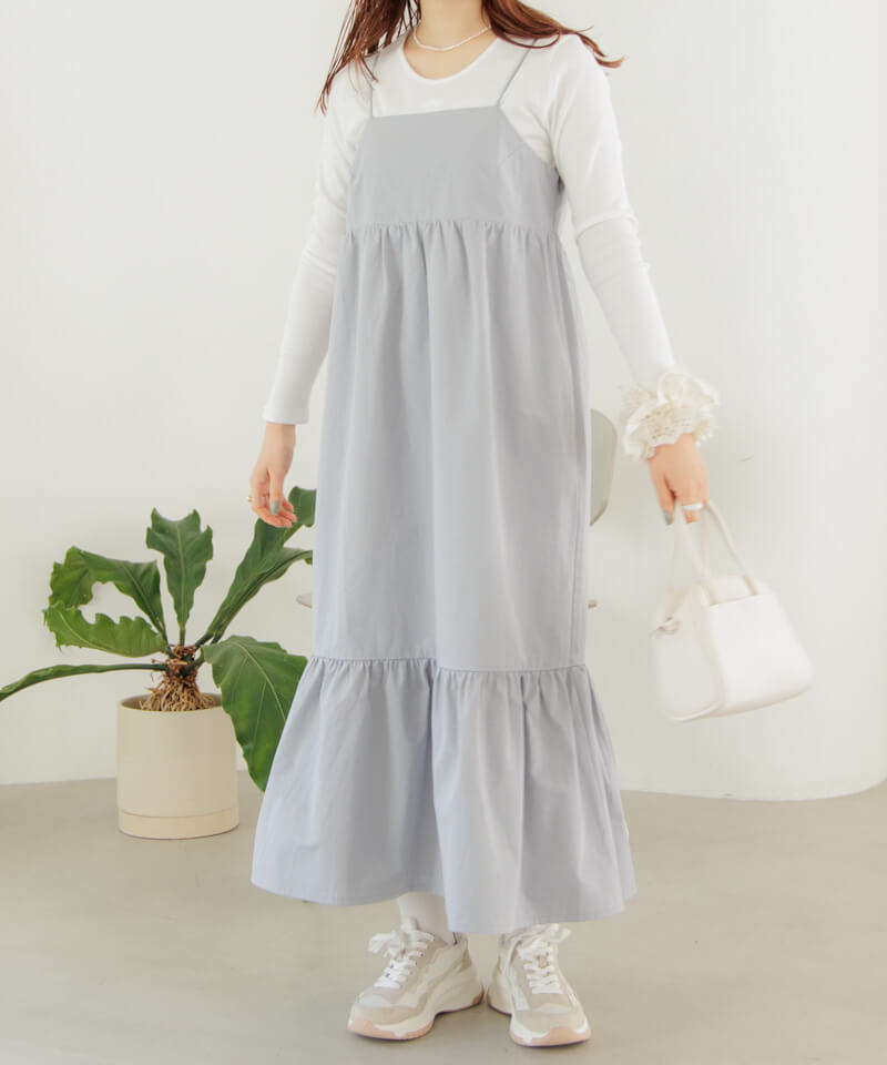 XSサイズあり】編み上げリボン×フラワー刺繍レースタイトミニ