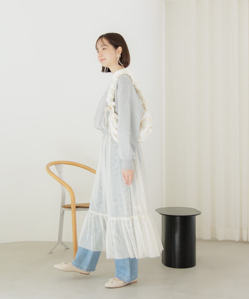 BRILLPIECE リボン ドロップ イヤリング drop ribbon earring～ﾄﾞﾛｯﾌﾟﾘﾎﾞﾝｲﾔﾘﾝｸﾞ | flower／フラワー公式通販