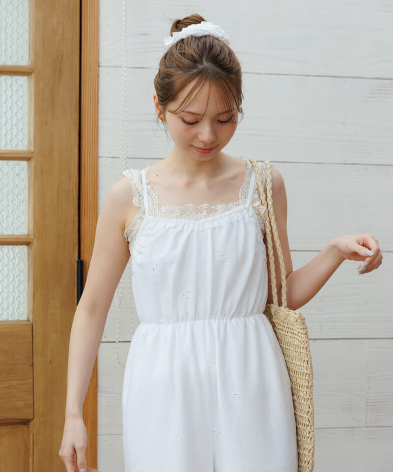 scallop lace chouchou～ｽｶﾗｯﾌﾟﾚｰｽｼｭｼｭ | flower／フラワー公式通販