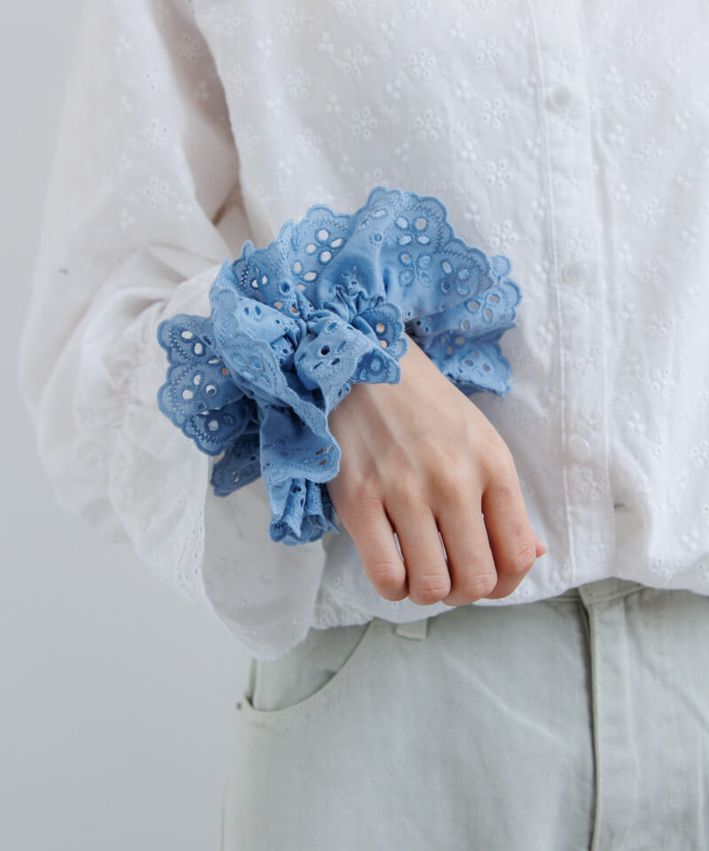 scallop lace chouchou～ｽｶﾗｯﾌﾟﾚｰｽｼｭｼｭ | flower／フラワー公式通販