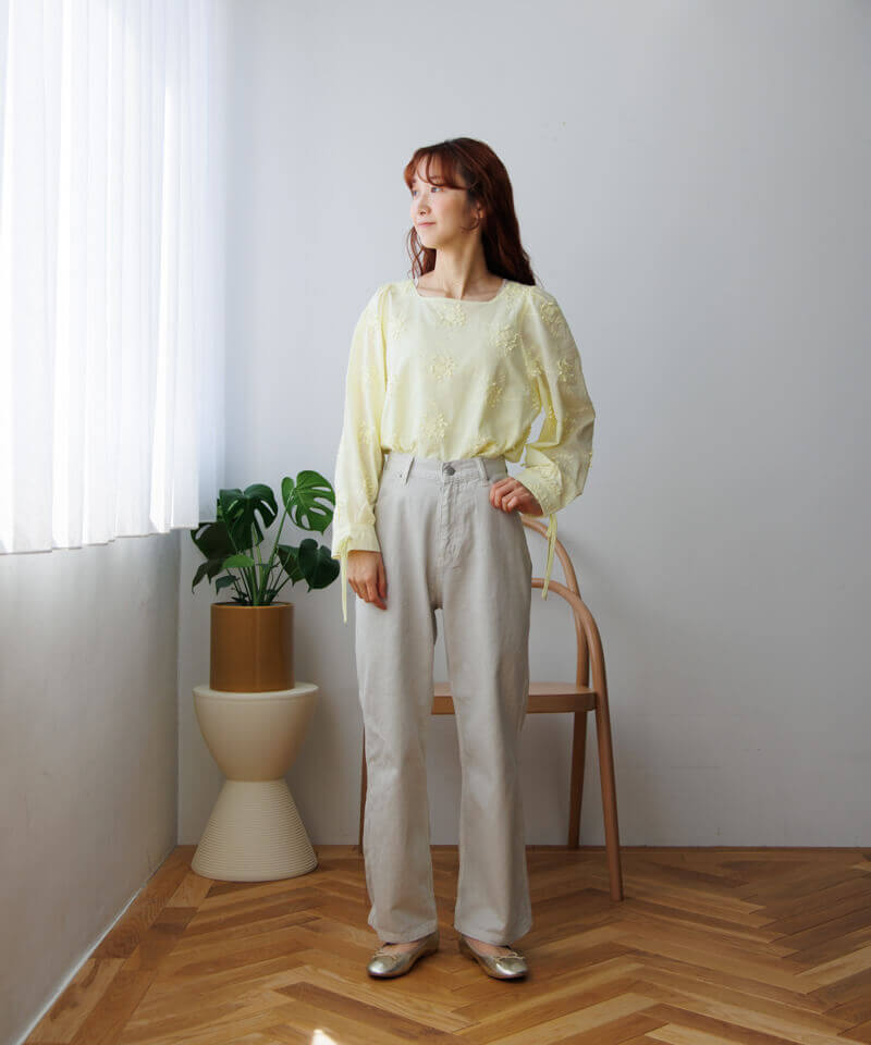 botanical EMB blouse～ﾎﾞﾀﾆｶﾙｲｰｴﾑﾋﾞｰﾌﾞﾗｳｽ | flower／フラワー公式通販