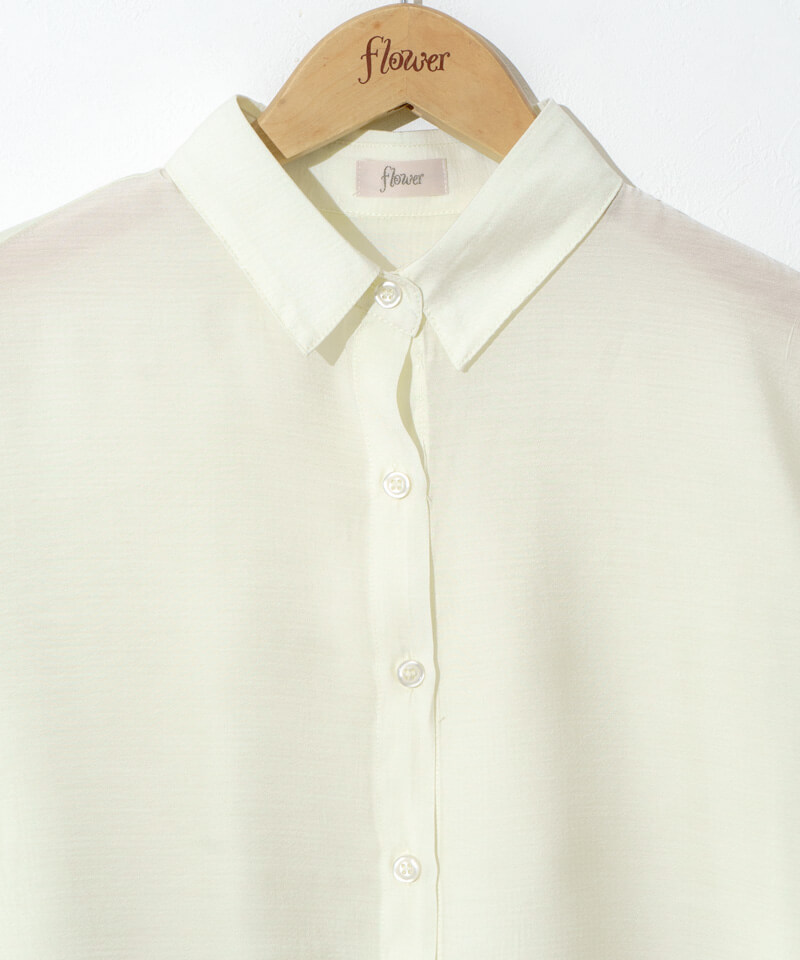 20%OFF】sorbet gather shirts～ｿﾙﾍﾞｷﾞｬｻﾞｰｼｬﾂ | flower