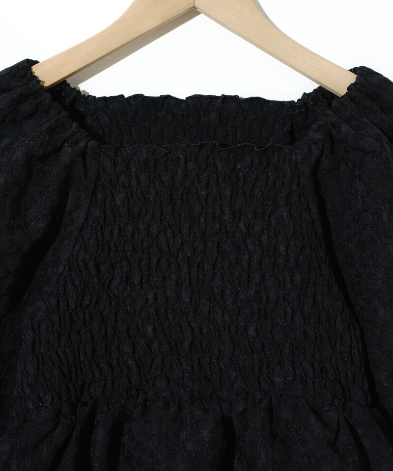 flower shirring blouse2～ﾌﾗﾜｰｼｬｰﾘﾝｸﾞﾌﾞﾗｳｽ2 | flower