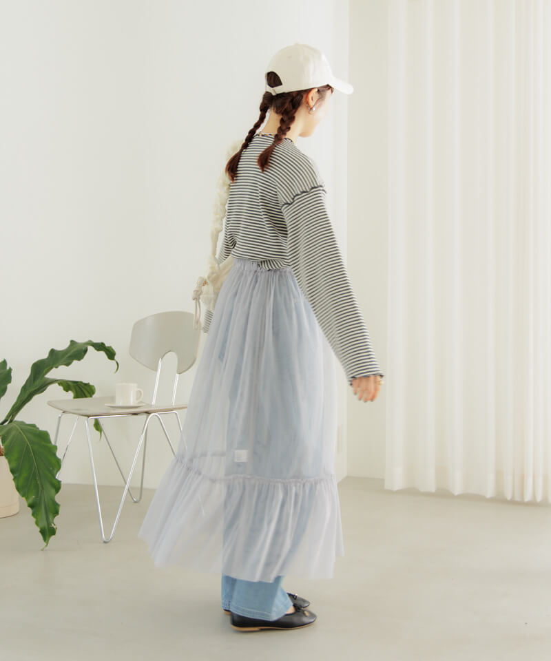 60%OFF】layered tulle skirt～ﾚｲﾔｰﾄﾞﾁｭｰﾙｽｶｰﾄ | flower／フラワー公式通販