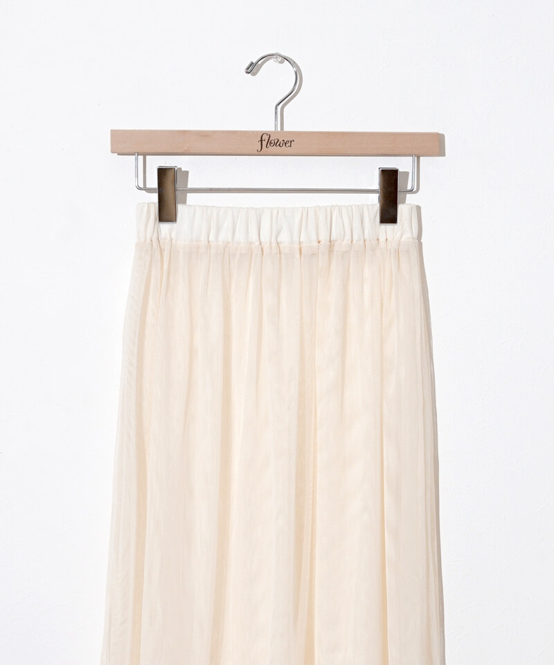 60%OFF】layered tulle skirt～ﾚｲﾔｰﾄﾞﾁｭｰﾙｽｶｰﾄ | flower／フラワー公式通販