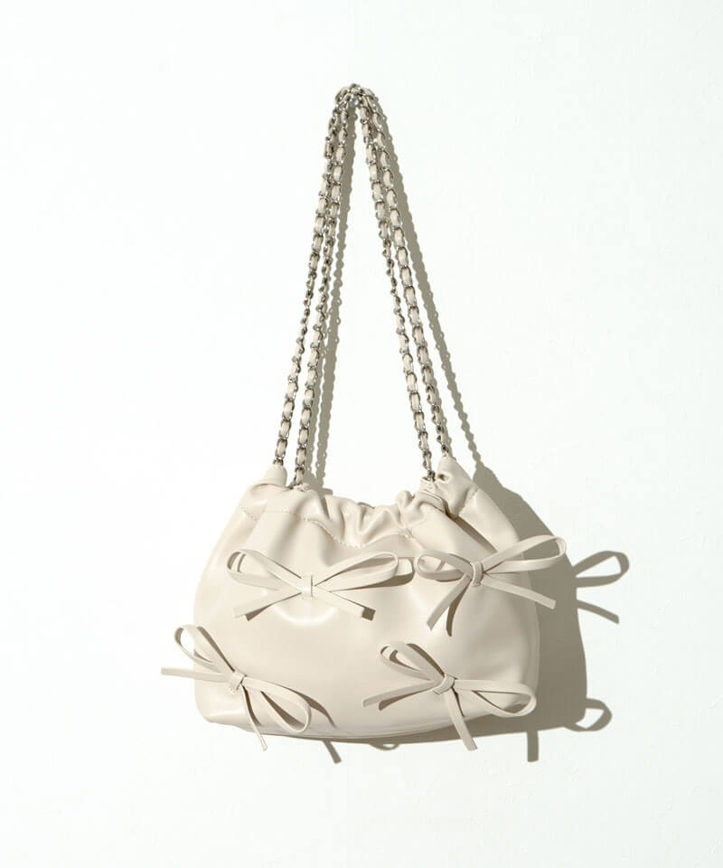 Rady リゾートフラワー チェーンバッグ ribbon chain bag～ﾘﾎﾞﾝﾁｪｰﾝﾊﾞｯｸﾞ | flower／フラワー公式通販 Rady