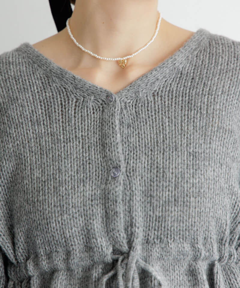 shelly ribbon necklace～ｼｪﾘｰﾘﾎﾞﾝﾈｯｸﾚｽ | flower／フラワー公式通販
