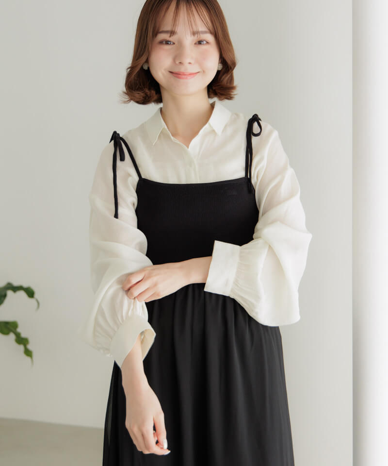 60%OFF】ballet chiffon onepiece～ﾊﾞﾚｴｼﾌｫﾝﾜﾝﾋﾟｰｽ | flower／フラワー