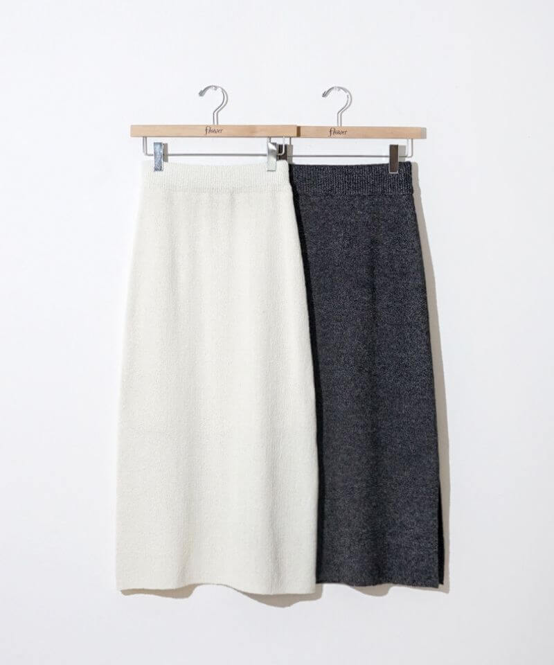 60%OFF】slit knit skirt～ｽﾘｯﾄﾆｯﾄｽｶｰﾄ | flower／フラワー公式通販