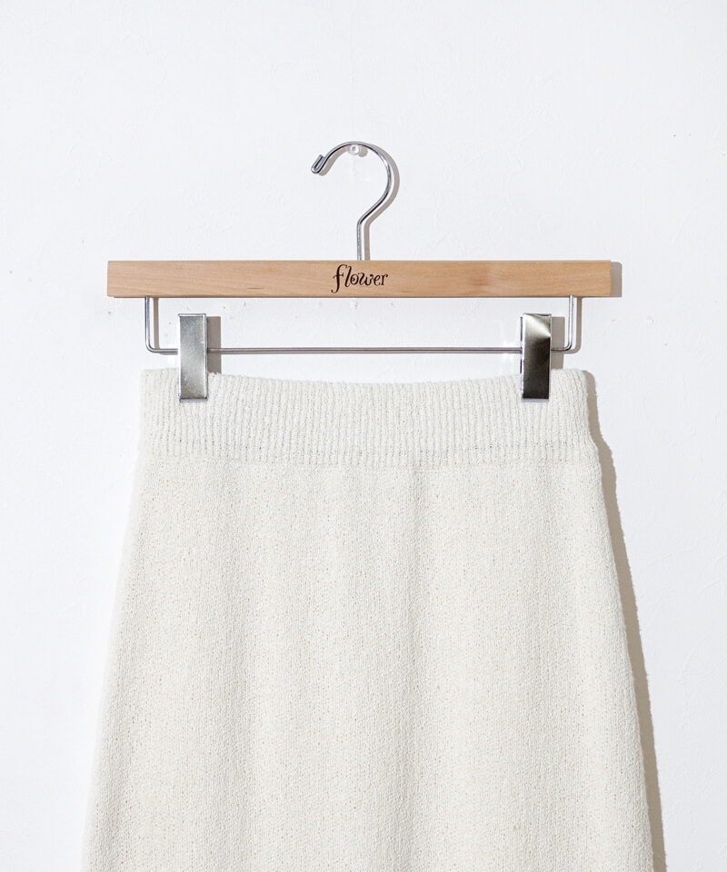 60%OFF】slit knit skirt～ｽﾘｯﾄﾆｯﾄｽｶｰﾄ | flower／フラワー公式通販