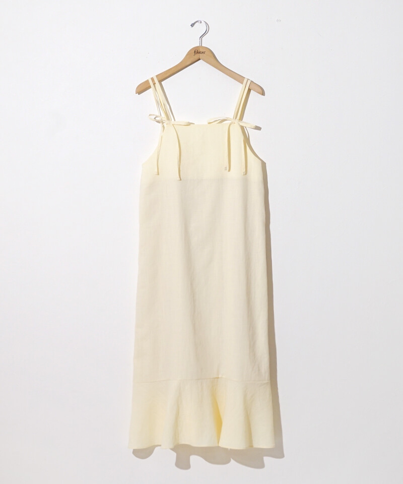 30%OFF】ribbon strap cami onepiece～ﾘﾎﾞﾝｽﾄﾗｯﾌﾟｷｬﾐﾜﾝﾋﾟｰｽ