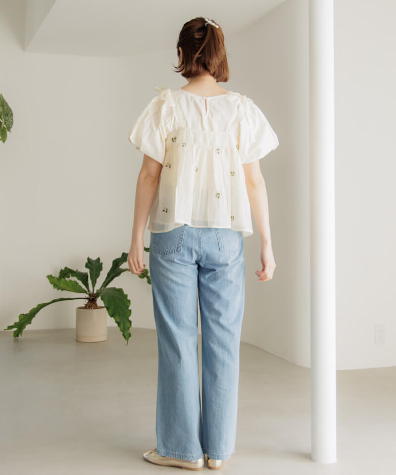 20%OFF】sheer flower bustier～ｼｱｰﾌﾗﾜｰﾋﾞｽﾁｪ | flower