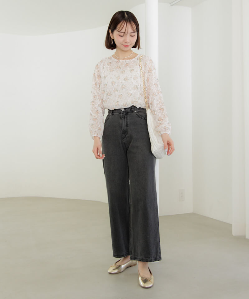 予約商品】candy bloom blouse ～ｷｬﾝﾃﾞｨﾌﾞﾙｰﾑﾌﾞﾗｳｽ | flower／フラワー