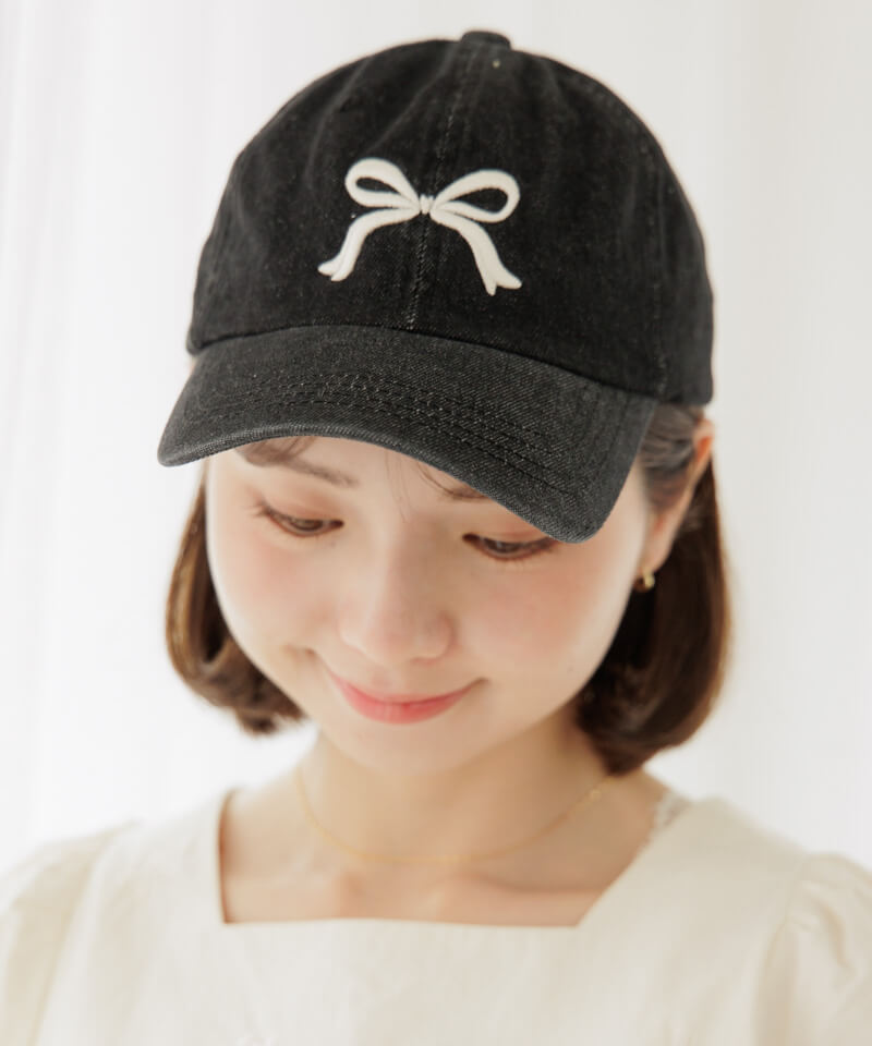 ribbon embroidery cap～ﾘﾎﾞﾝｴﾝﾌﾞﾛｲﾀﾞﾘｰｷｬｯﾌﾟ | flower