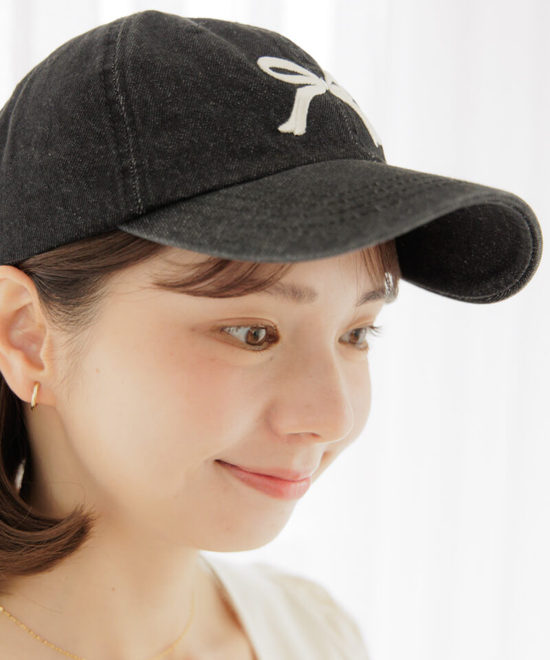 ribbon embroidery cap～ﾘﾎﾞﾝｴﾝﾌﾞﾛｲﾀﾞﾘｰｷｬｯﾌﾟ | flower
