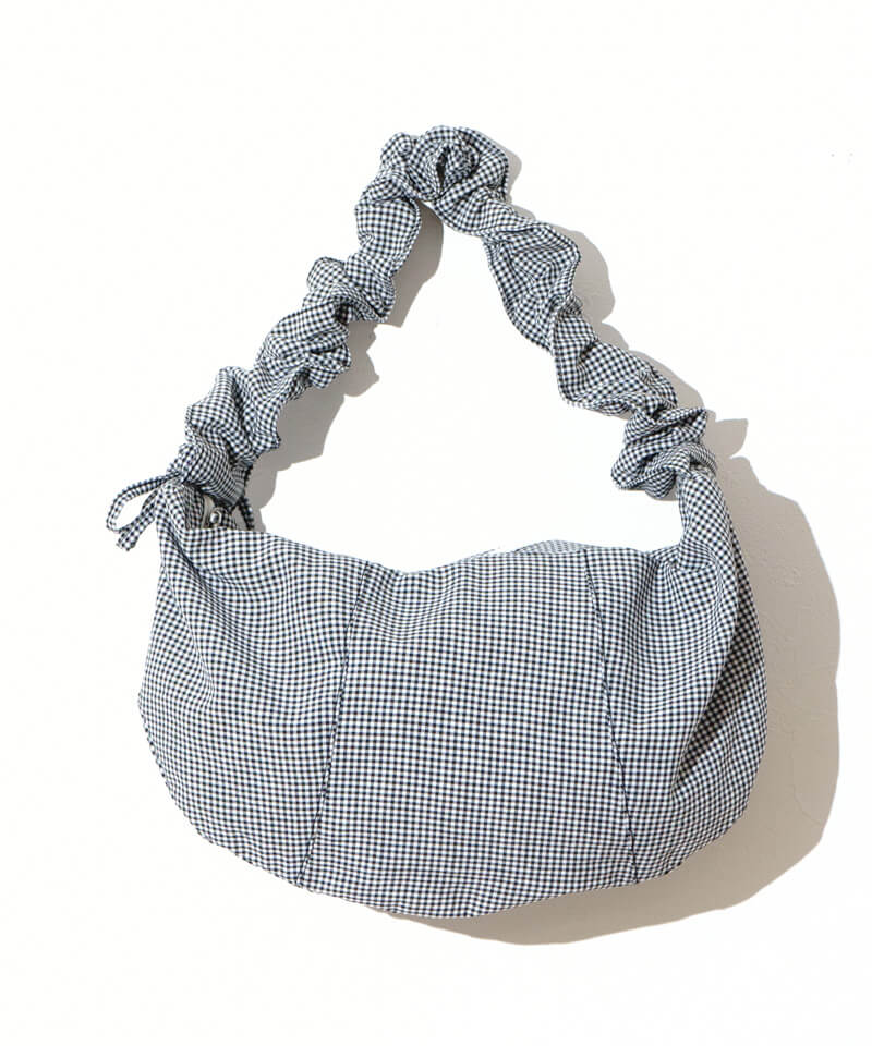 shirring gingham bag～ｼｬｰﾘﾝｸﾞｷﾞﾝｶﾞﾑﾊﾞｯｸﾞ | flower／フラワー公式通販