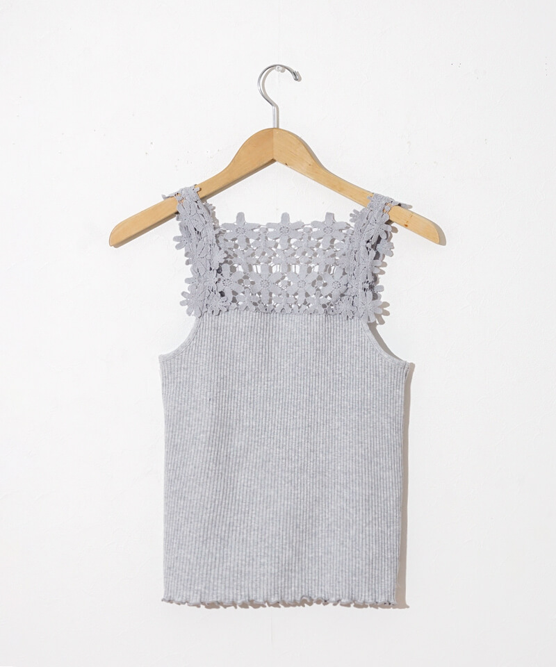 back lace cami～ﾊﾞｯｸﾚｰｽｷｬﾐ | flower／フラワー公式通販