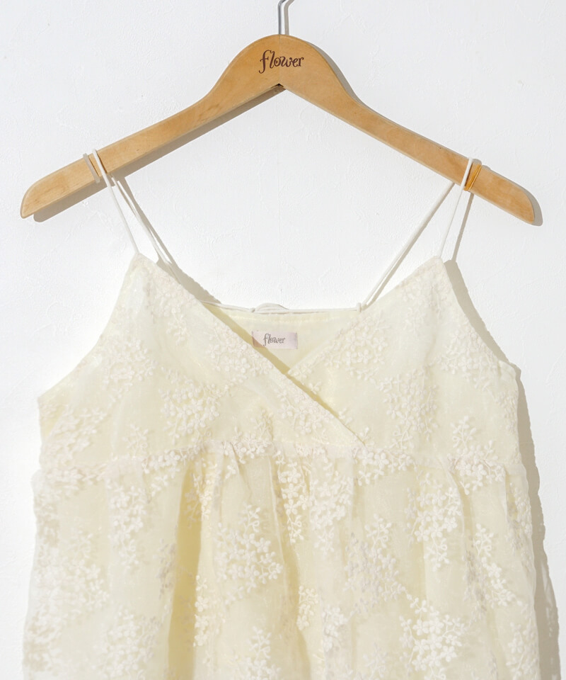 20%OFF】sheer flower bustier～ｼｱｰﾌﾗﾜｰﾋﾞｽﾁｪ | flower