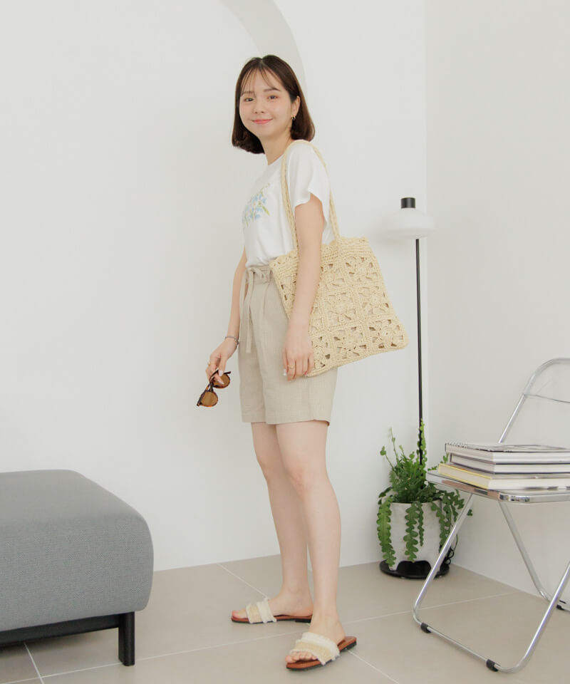 DOLCE&GABBANA フラワープリント ハーフパンツ zen_7669202919