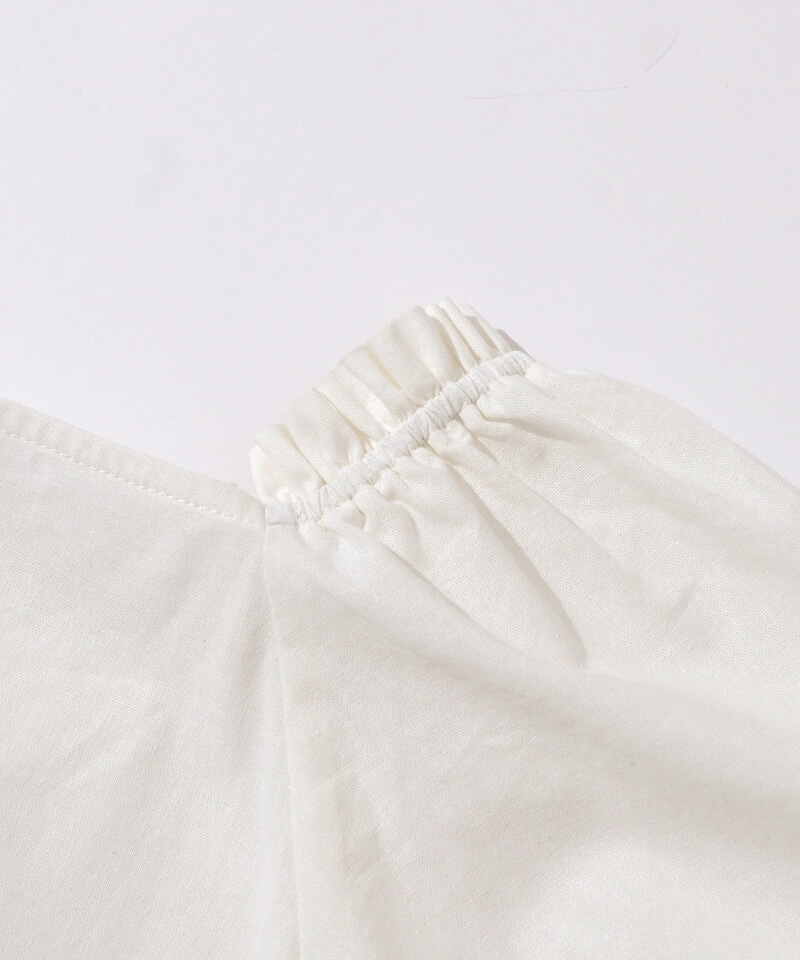 East Age / 《舞花（まいはな）》Vネック 5分袖 チュニック