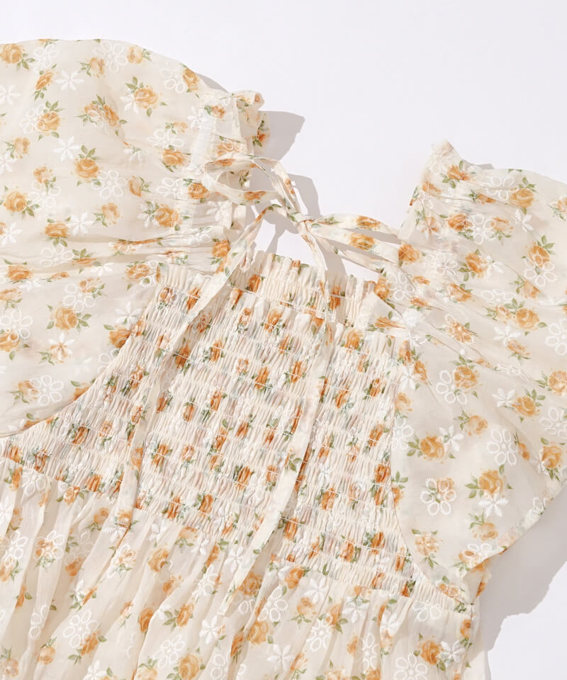フラワー | 【20%OFF】happiness flower top～ﾊﾋﾟﾈｽﾌﾗﾜｰﾄｯﾌﾟ