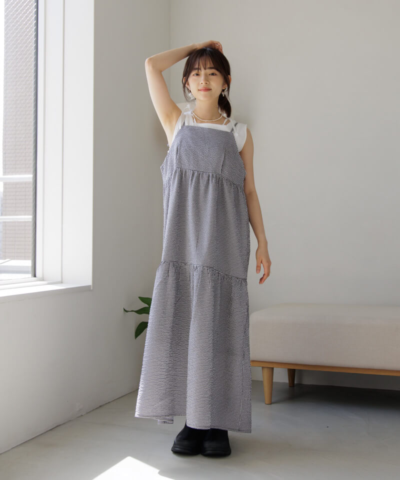 20%OFF】2way tiered onepiece～ﾂｰｳｪｲﾃｨｱｰﾄﾞﾜﾝﾋﾟｰｽ | flower／フラワー 