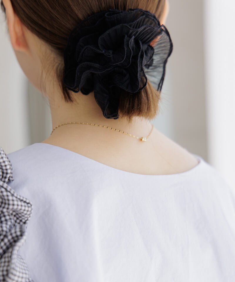 bow.a PUFF SHOULDER CUTSEW パフショルダー 長袖 パフショルダーボタンブラウス＆フレアロングスカートセット