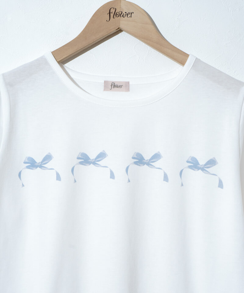 many ribbon blouse～ﾒﾆｰﾘﾎﾞﾝﾌﾞﾗｳｽ | flower／フラワー公式通販