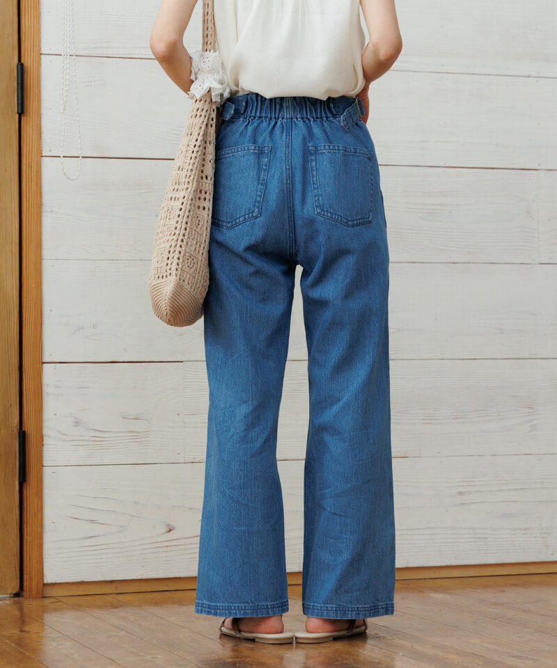 denim baker pants～ﾃﾞﾆﾑﾍﾞｲｶｰﾊﾟﾝﾂ | flower／フラワー公式通販