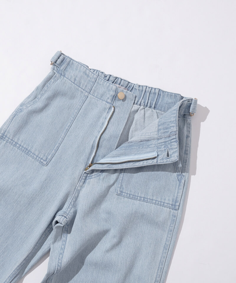 denim baker pants～ﾃﾞﾆﾑﾍﾞｲｶｰﾊﾟﾝﾂ | flower／フラワー公式通販